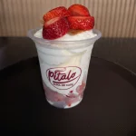 Malteada Chocolate Blanco + Fresas