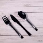 Cubiertos a granel Negros