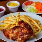 1/4 DE POLLO A LA BRASA