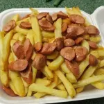 Salchipapas grandes