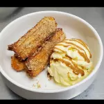 Churros con Helado