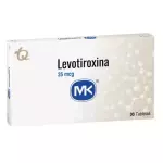 LEVOTIROXINA 25 MCG CAJA X 50 TAB