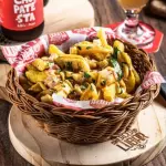 PAPAS RICAS CON QUESO