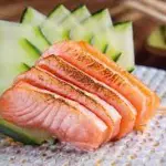 Salmão semi-grelhado S.