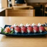 Niguiri com cream cheese - 6 un