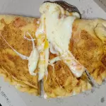 Calzone de Jamón y muzza