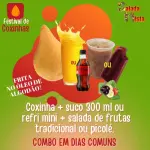 Combo Coxinha Frango com Qj do Reino