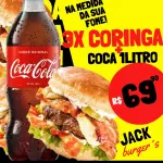 3X Coringas + Coca 1L