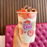 Fresas con Crema y Brownie