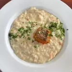 Risotto al Creme de Salmão