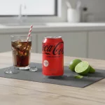 Coca cola lata sem açúcar