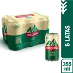 CUSQUEÑA TRIGO LATA 355 ML SIX PACK