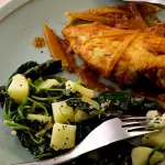 Espinafre com Batata e Frango