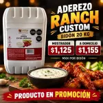 BIDON CUSTOM ADEREZO RANCH 20KG