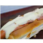 Pancho jamon y queso