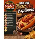 Hot Dog Bacon Explosão