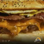 2 Burger Bacon + Papas