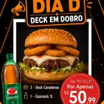 2 Deck Canadense + Guaraná 1L