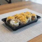 Sushi salmão com doritos