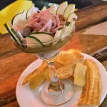 CEVICHE DE CAMARON/ATUN