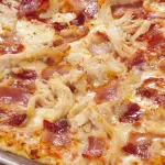 PIZZA JAMÓN POLLO
