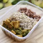 Frango com brócolis