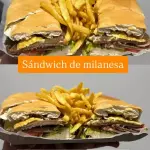 Sandwich de milanesa de carne
