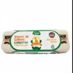 Huevos de gallinas al libre pastoreo · Ecogranja 12 und