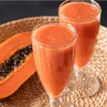 Licuado de Papaya