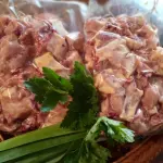Cuadritos (huesitos de pollo)