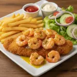 Filet con Camarones