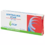 SERTRALINA 50MG CAJA X 10 TABLETAS