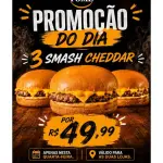 3 SMASH CHEDDAR