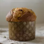 Panettone clássico de frutas