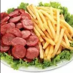 Calabresa Acebolada c/Fritas