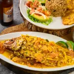 MOJARRA ROJA EN SALSA CRIOLLA