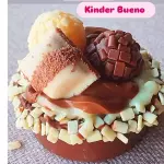Bombom aberto de Kinder Bueno