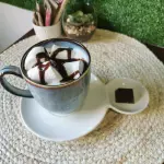 Chocolate con marshmallow