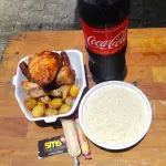 Frangao+batata+coca 2l+arroz G