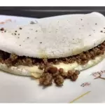 Tapioca Carne, queijo e catupiry