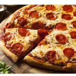 pizza junto e misturado