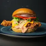 Chicken Royale.🍗🍔