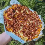 PORÇÃO GRANDE DE FRITAS C/ BACON
