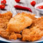 Tradicional Filé de frango empanado.
