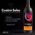 Cuatro Soles vino tinto afrutado