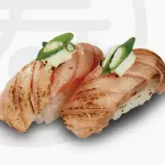Niguiri Salmão Maçaricado