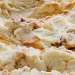 Fruta a la crema - Banana con manjar
