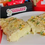 Omelete recheado frango c/ catupiry