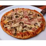 PROSCIUTTO COTTO E FUNGHI -JAMÓN Y CHAMPIÑONE