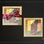 Mini Gift Box - Kraft c/ Visor